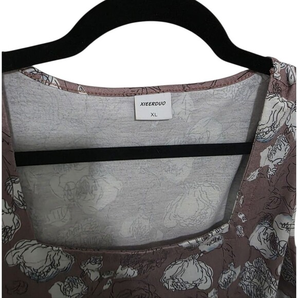 Xieerduo Square Neck Floral Tank XL - Picture 3 of 4
